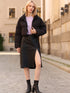 DAMEN WINTERJACKE – WARME KURZJACKE IN EINFARBIGEM DESIGN